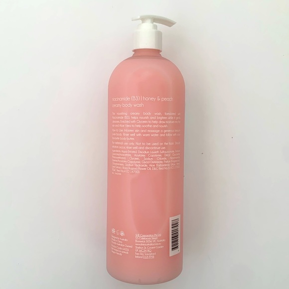 Om SHE Aromatherapy Creamy Body Wash honey & peach (1000 ml). - Picture 3 of 4